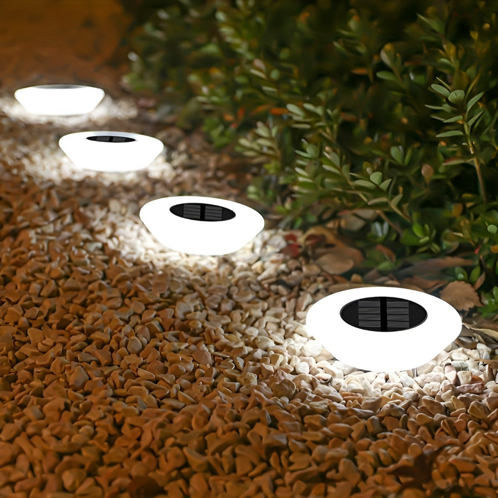AuroraLume | LED Solar Garden Lamp With Auto-On Lighting