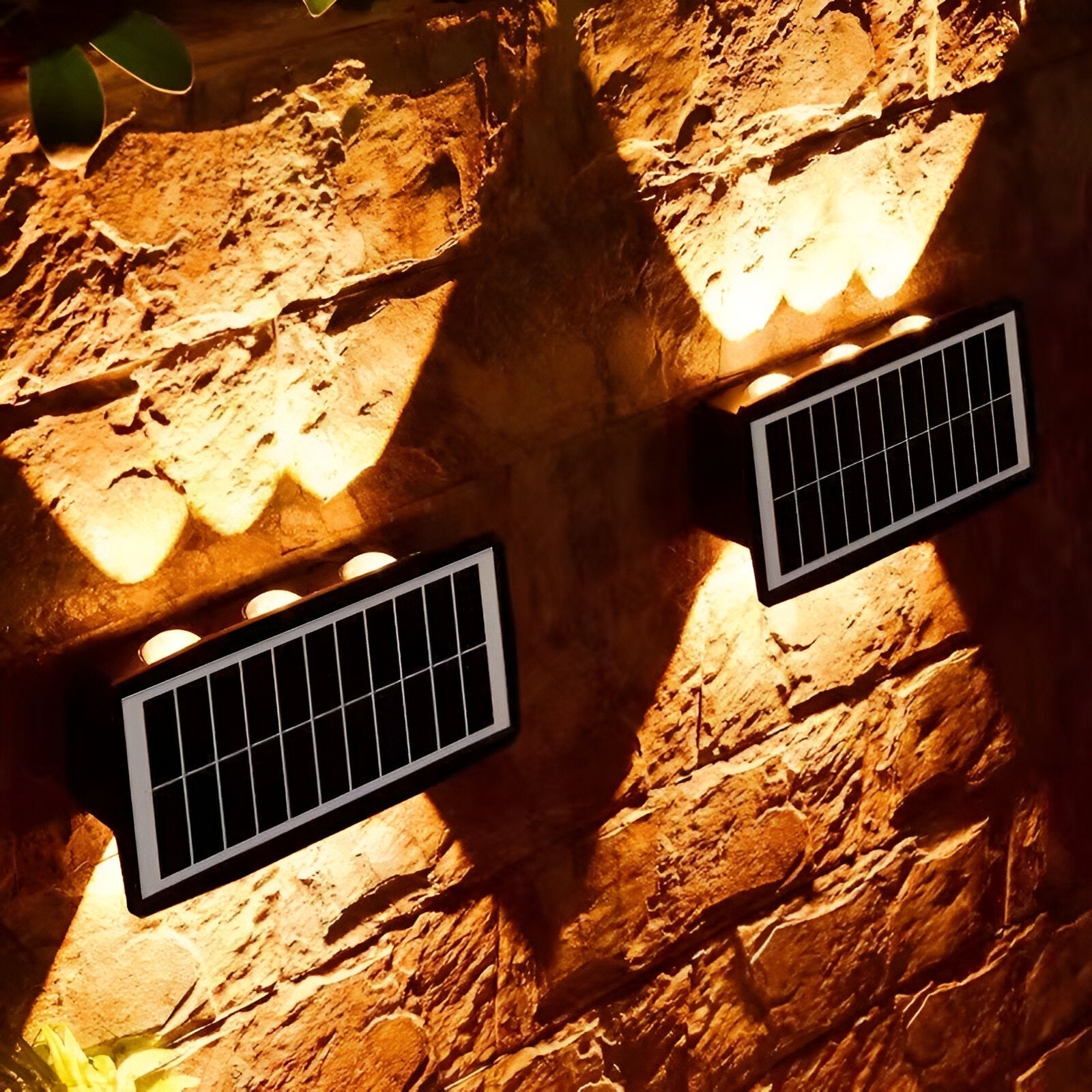 Lunova Waterproof Solar LED Outdoor Wall Light Up And Down