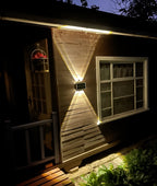 Lunova Waterproof Solar LED Outdoor Wall Light Up And Down