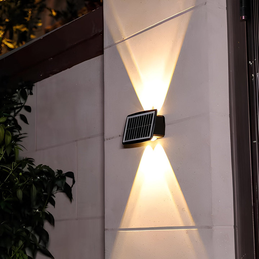 Lunova Waterproof Solar LED Outdoor Wall Light Up And Down
