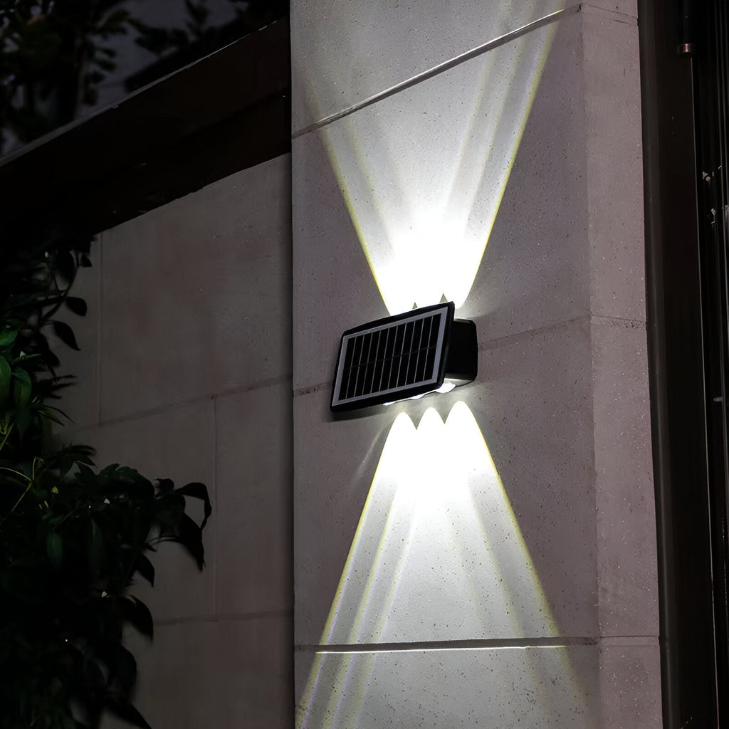 Lunova Waterproof Solar LED Outdoor Wall Light Up And Down