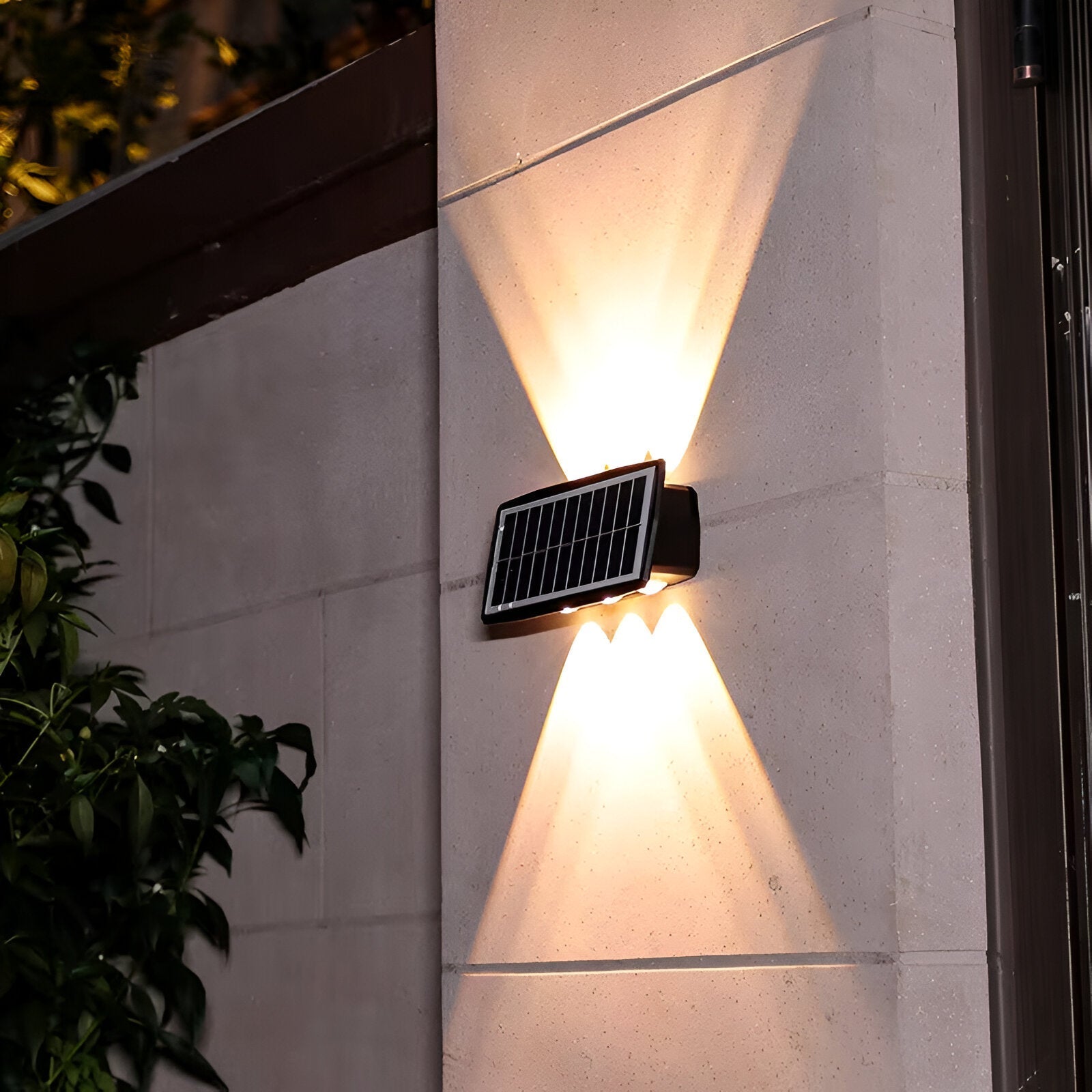 Lunova Waterproof Solar LED Outdoor Wall Light Up And Down
