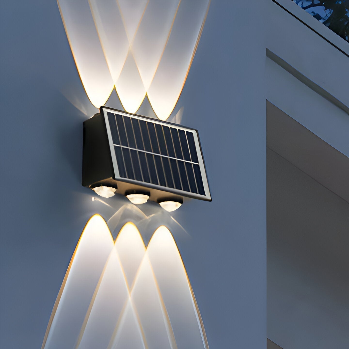 Lunova Waterproof Solar LED Outdoor Wall Light Up And Down