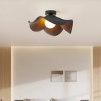 Elaris Bloom | Nordic Resin Flower LED Ceiling Light
