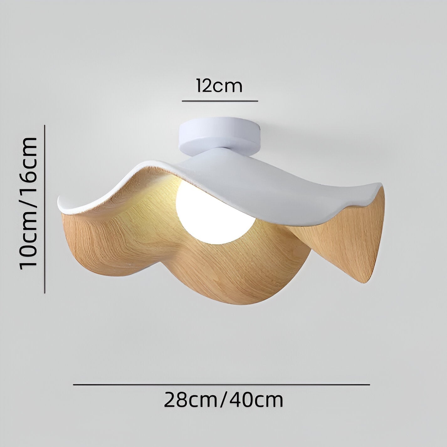 Elaris Bloom | Nordic Resin Flower LED Ceiling Light