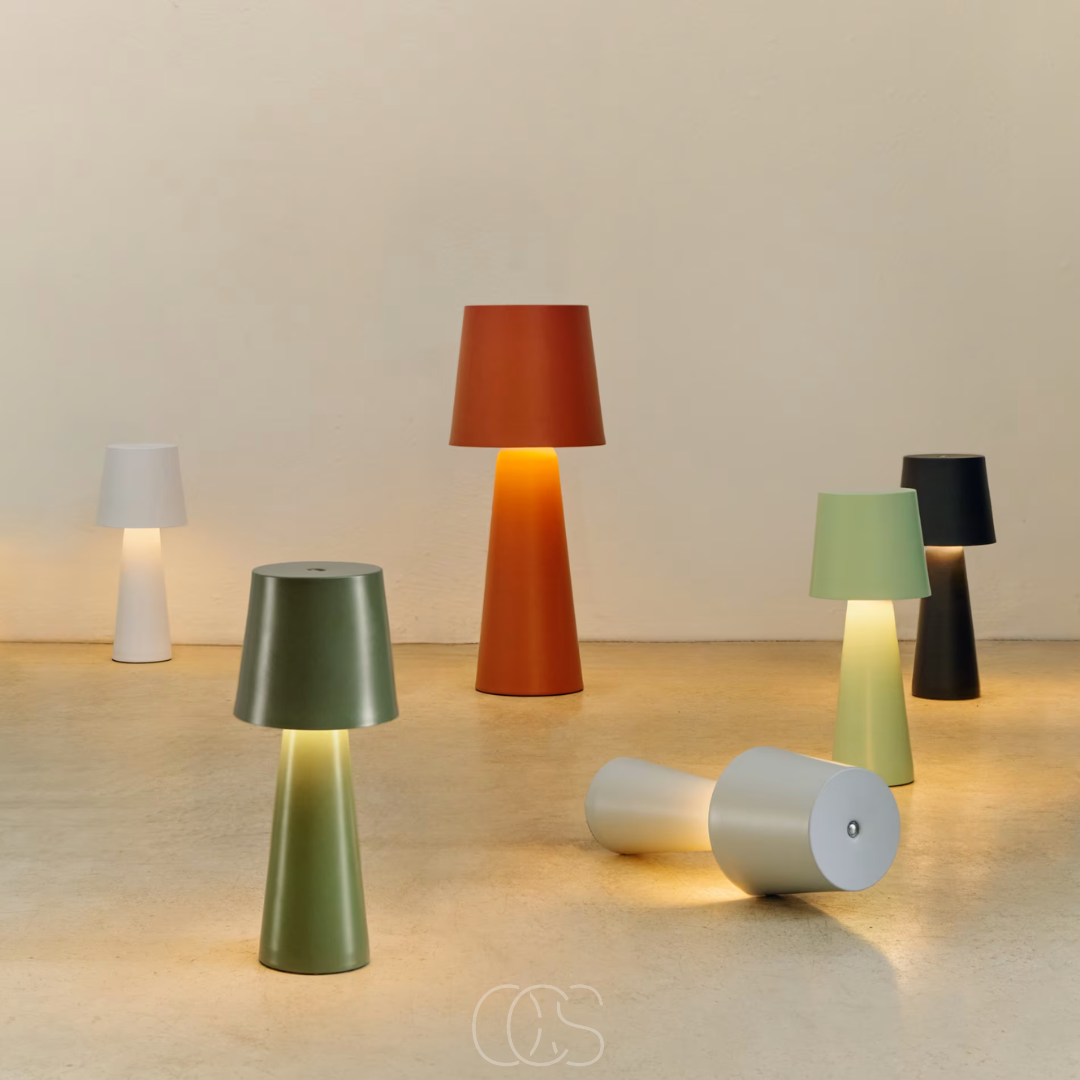 Bronp - Arenys Metal Table Lamp - wireless