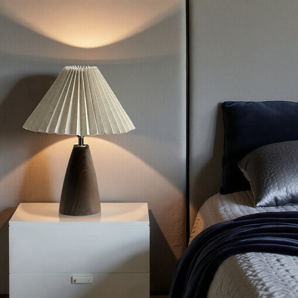 Bronp - Beza linen table lamp
