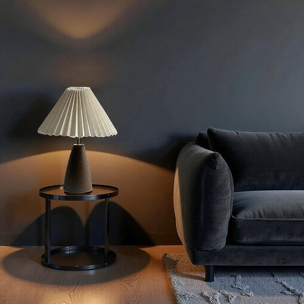 Bronp - Beza linen table lamp