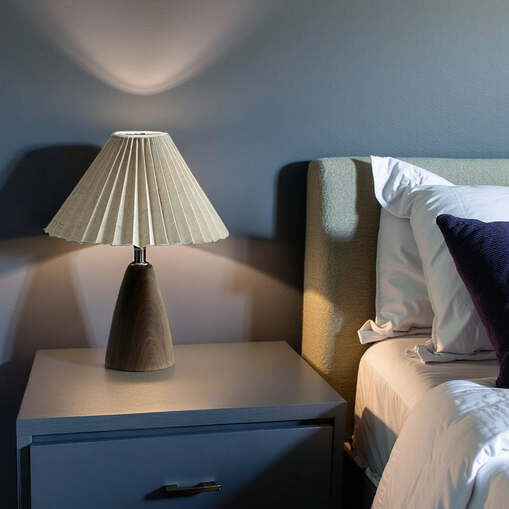 Bronp - Beza linen table lamp