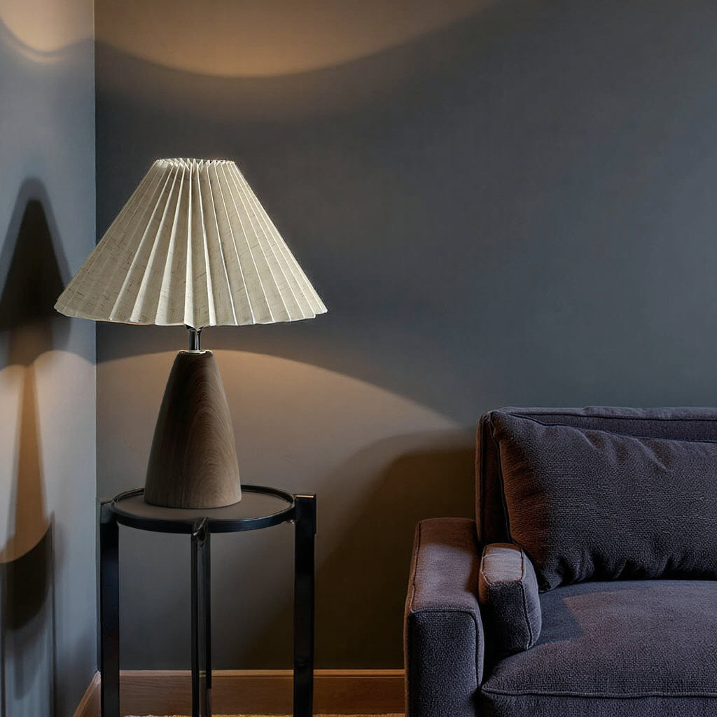 Bronp - Beza linen table lamp