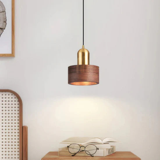 Bronp - Design pendant lamp with gold accent