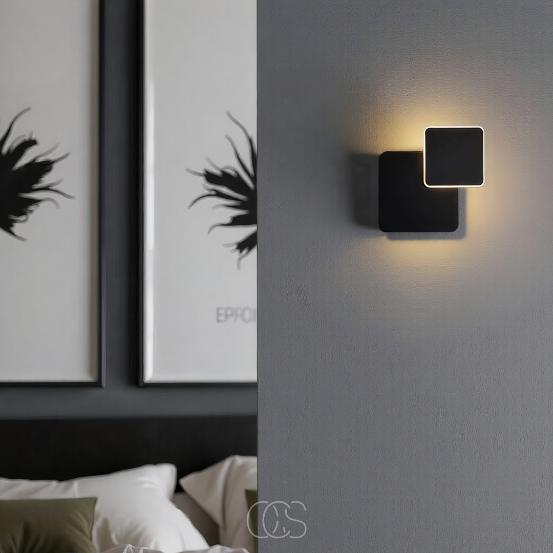 Bronp - Double cube wall lamp