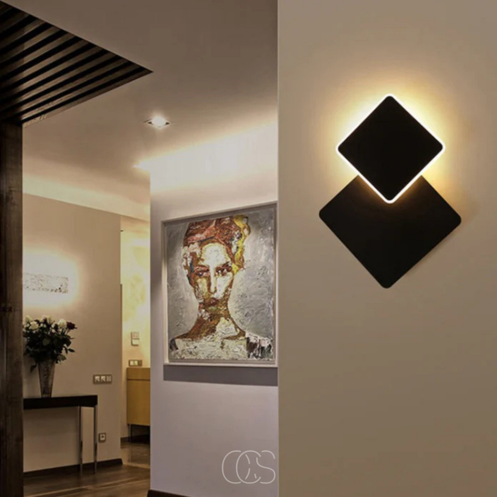 Bronp - Double cube wall lamp