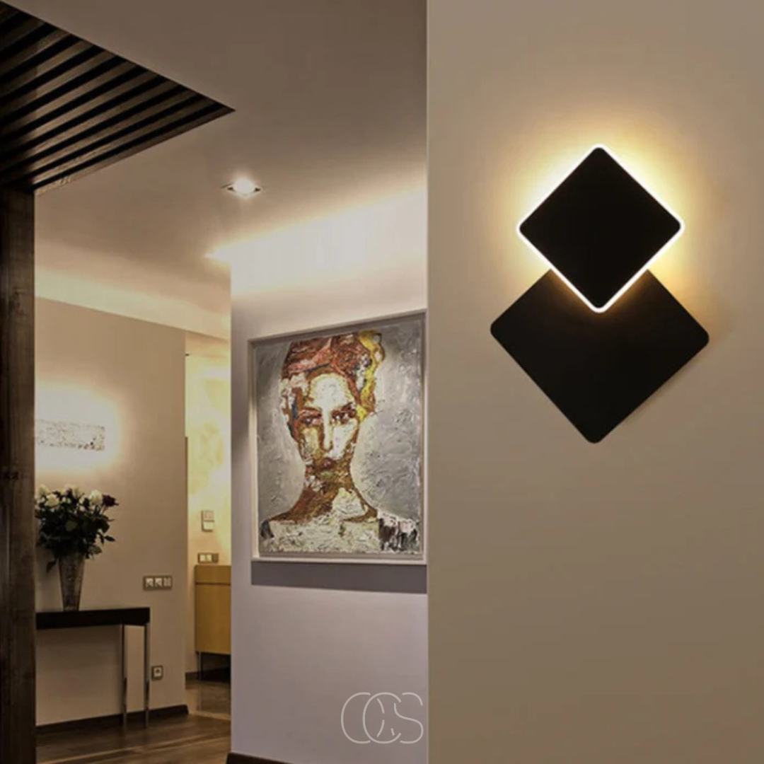 Bronp - Double cube wall lamp
