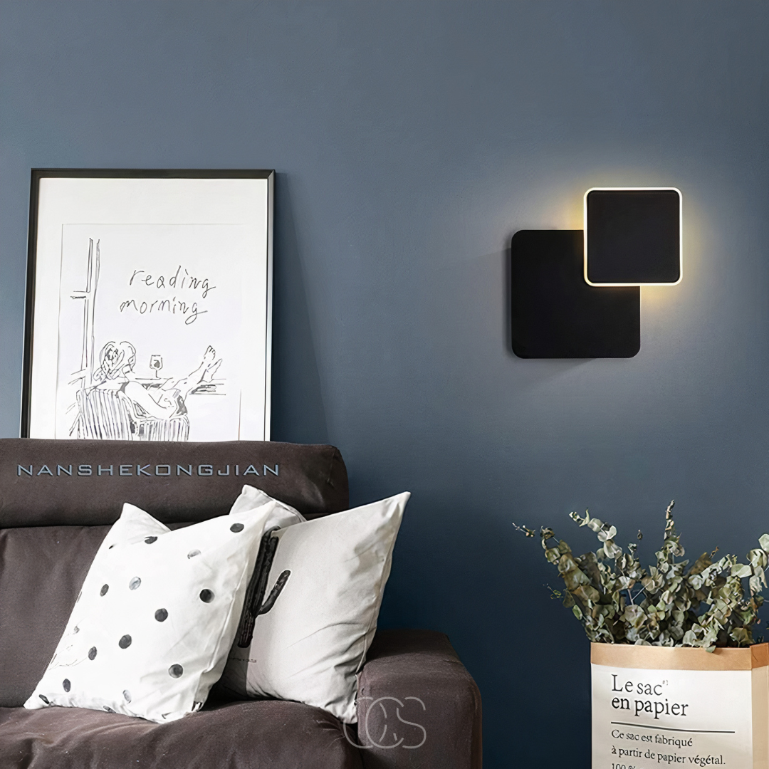 Bronp - Double cube wall lamp