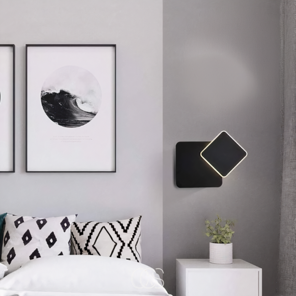 Bronp - Double cube wall lamp