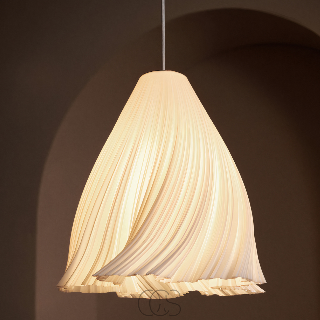 Bronp - Fanning Fabric Ceiling Lamp - Modern Textiles