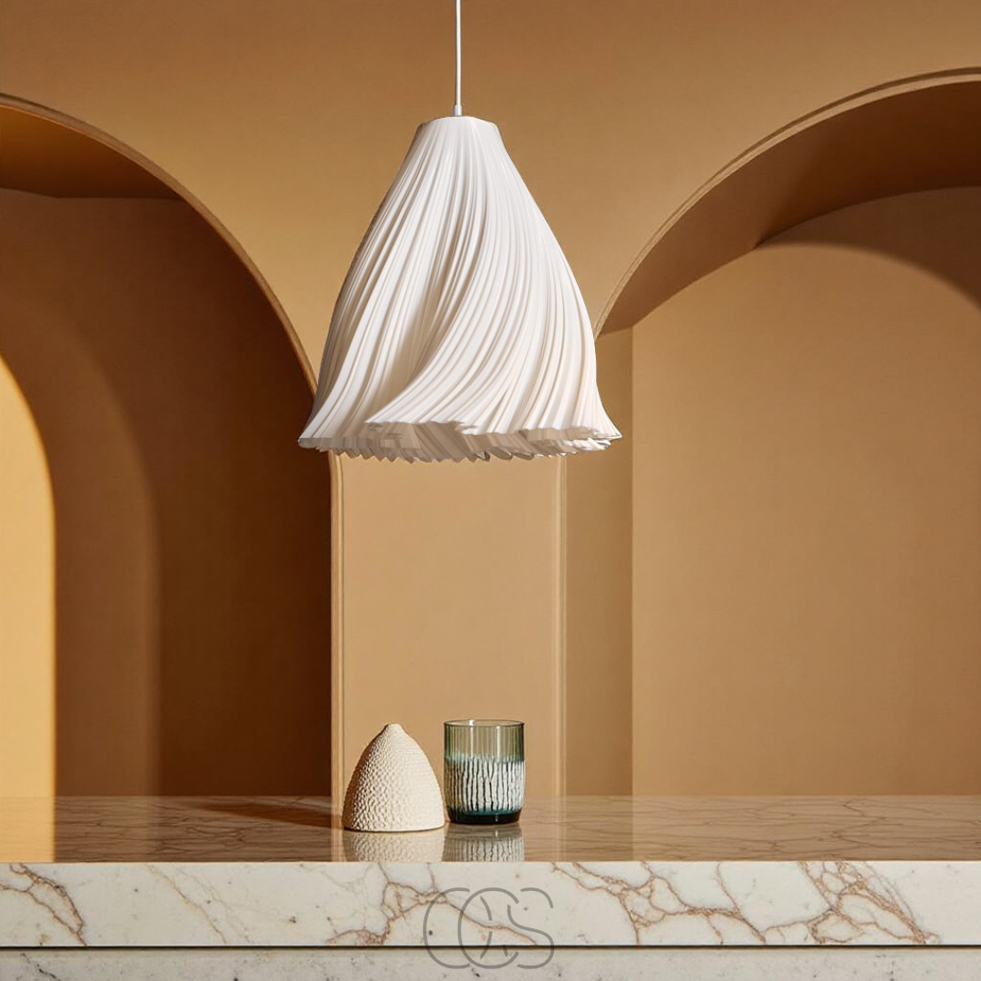 Bronp - Fanning Fabric Ceiling Lamp - Modern Textiles