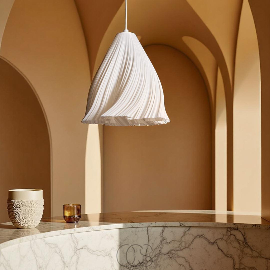 Bronp - Fanning Fabric Ceiling Lamp - Modern Textiles