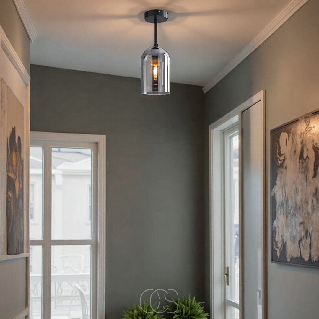Bronp - Glas Vintage LED loftlampe