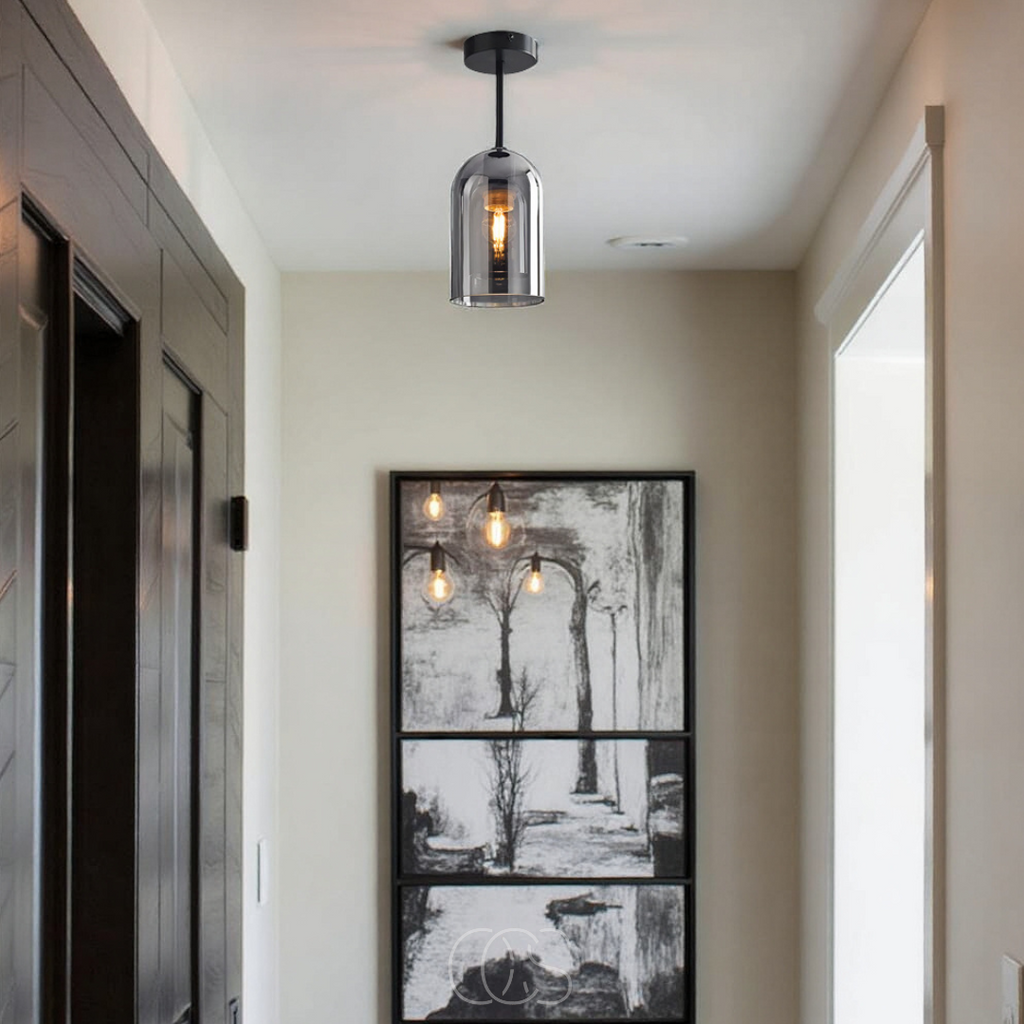 Bronp - Glass Vintage LED ceiling lamp