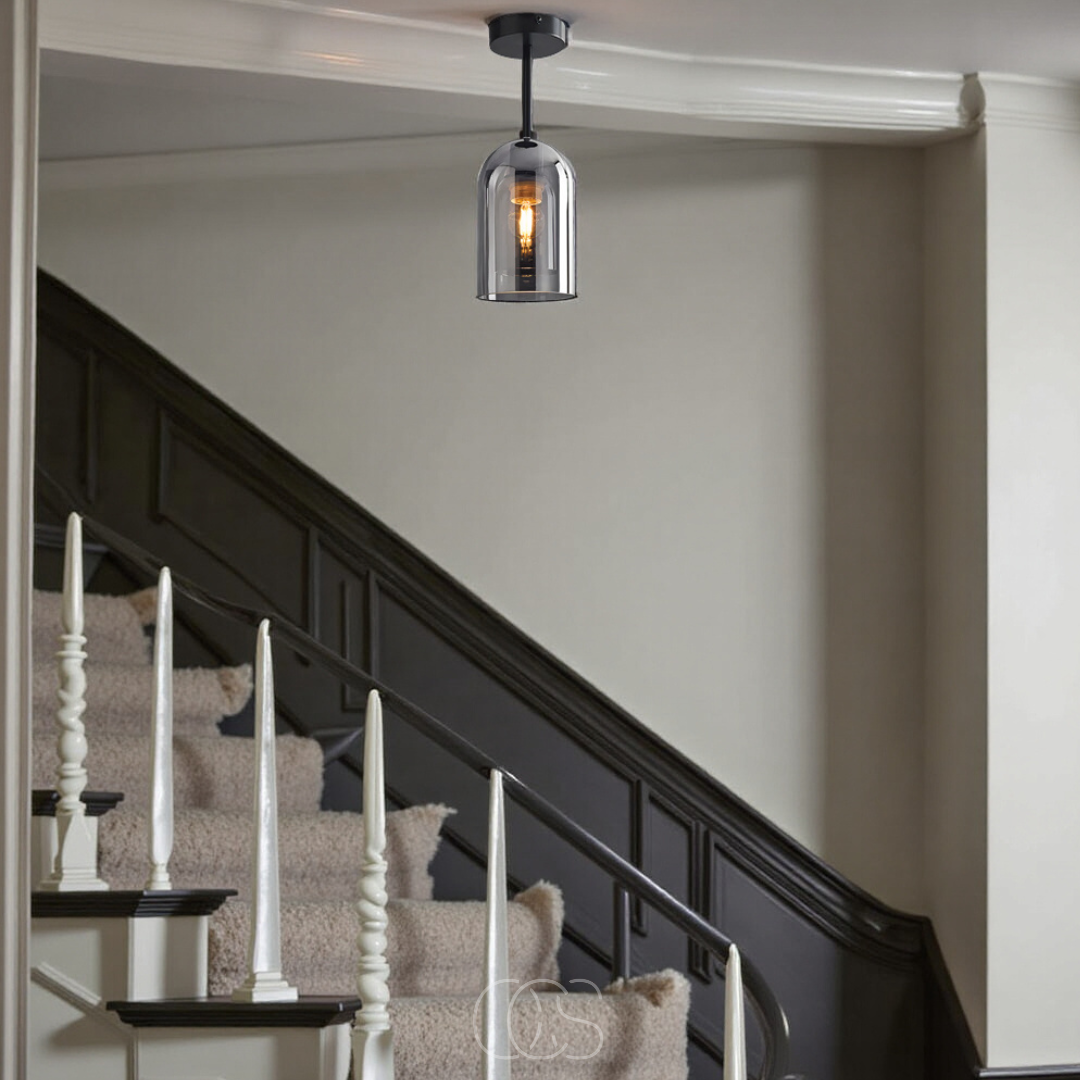 Bronp - Glass Vintage LED ceiling lamp