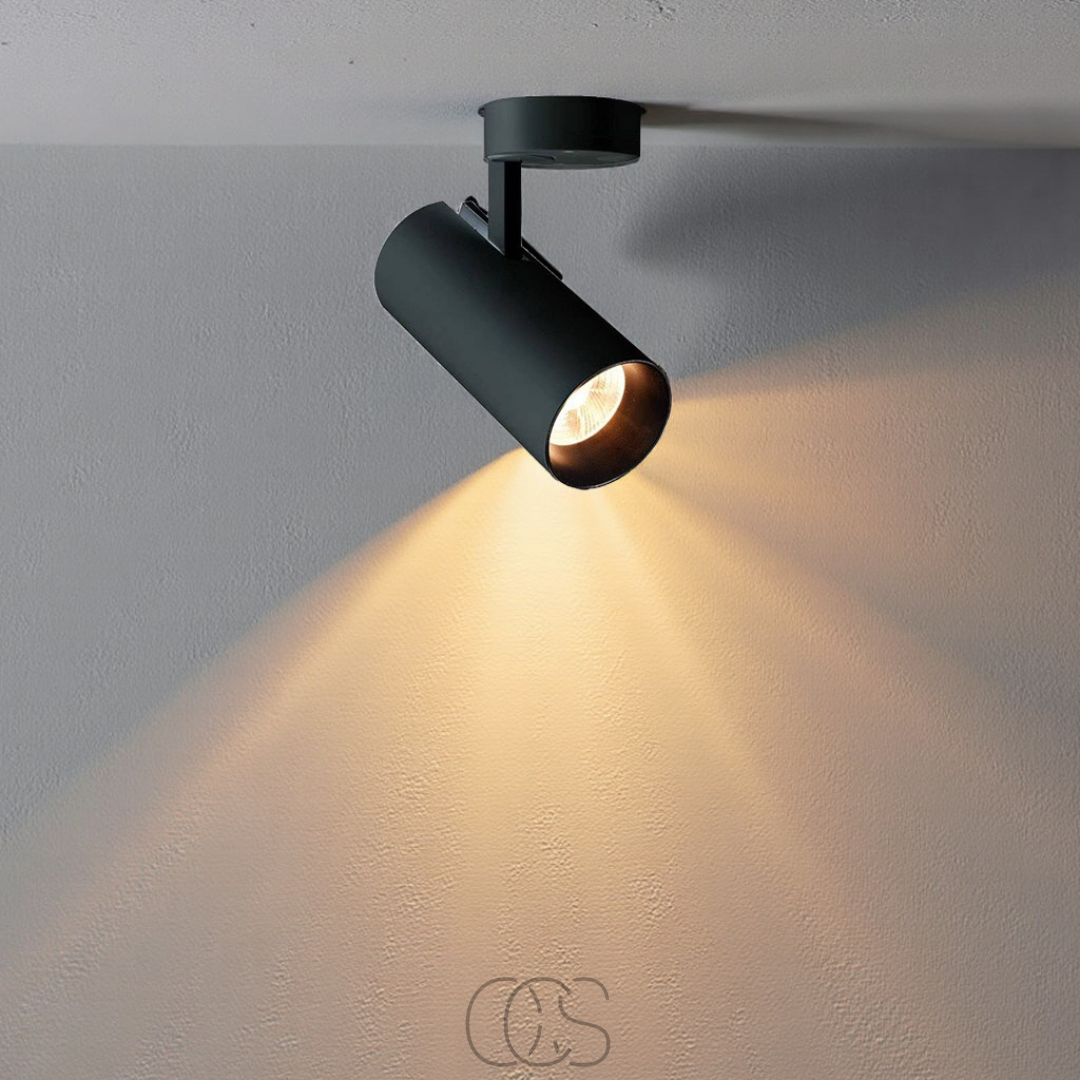 Bronp - LED Loftspot Enkel - slankt design, fokuseret lys