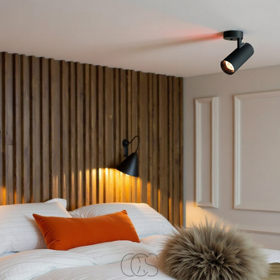 Bronp - LED Loftspot Enkel - slankt design, fokuseret lys
