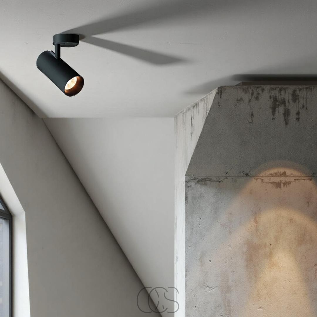 Bronp - LED Loftspot Enkel - slankt design, fokuseret lys