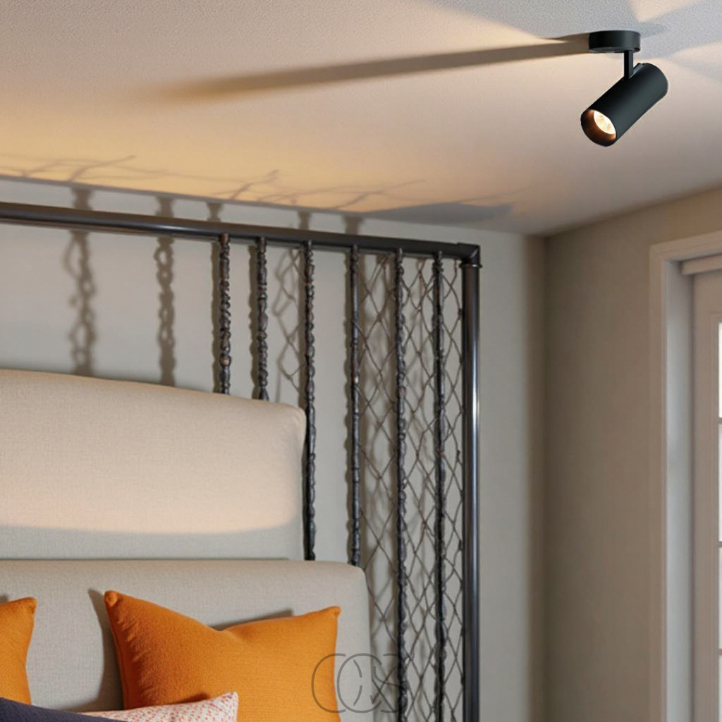 Bronp - LED Loftspot Enkel - slankt design, fokuseret lys