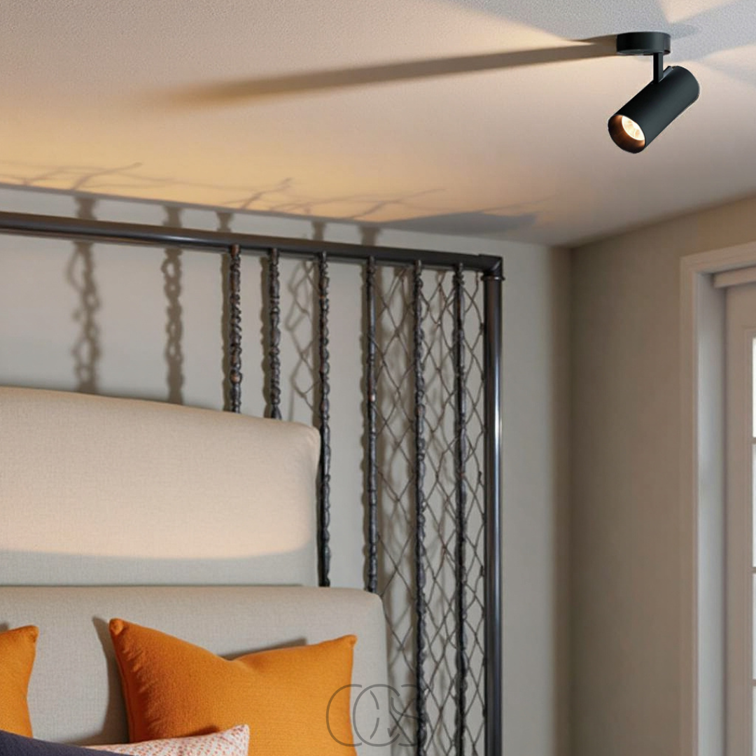 Bronp - LED Loftspot Enkel - slankt design, fokuseret lys