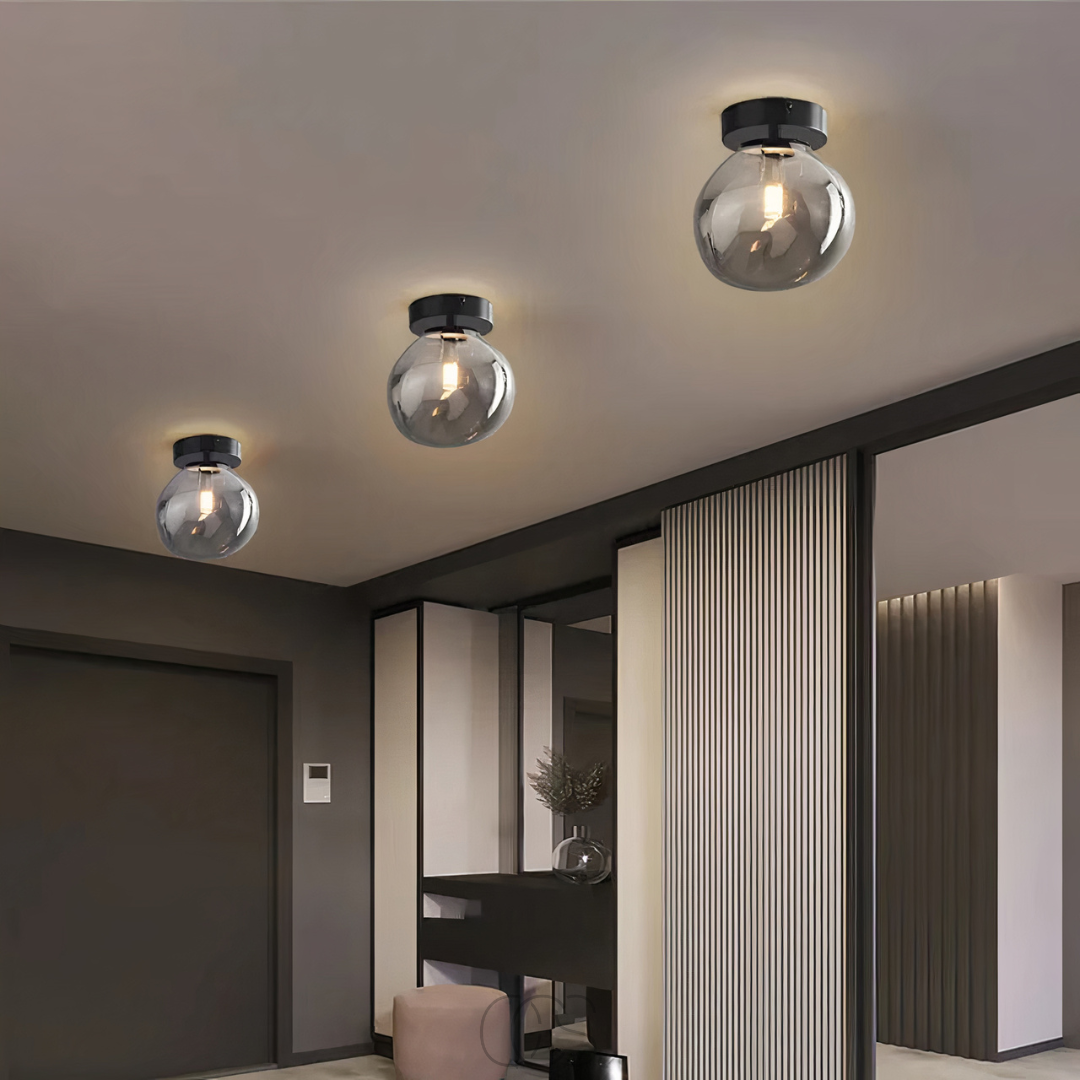 Bronp - LED Glas loftlampe - Moderne