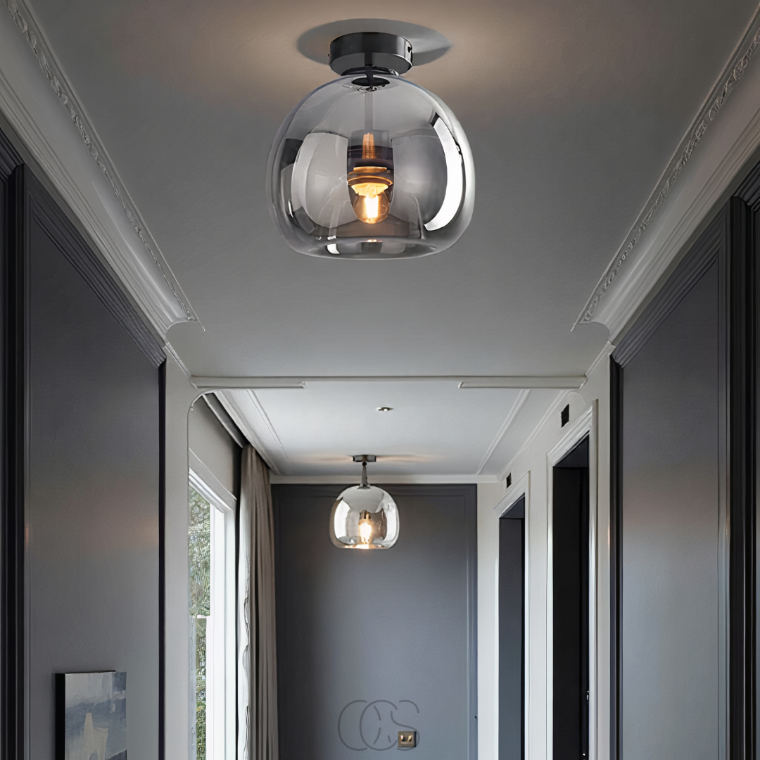 Bronp - LED Glas loftlampe - Moderne