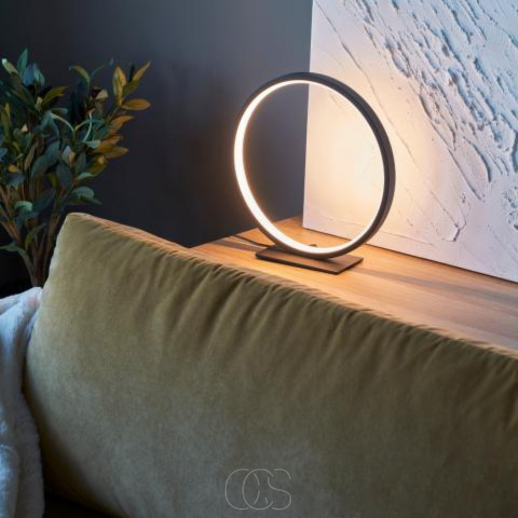 Bronp - LED Ring Bordlampe - Moderne Minimalistisk Design