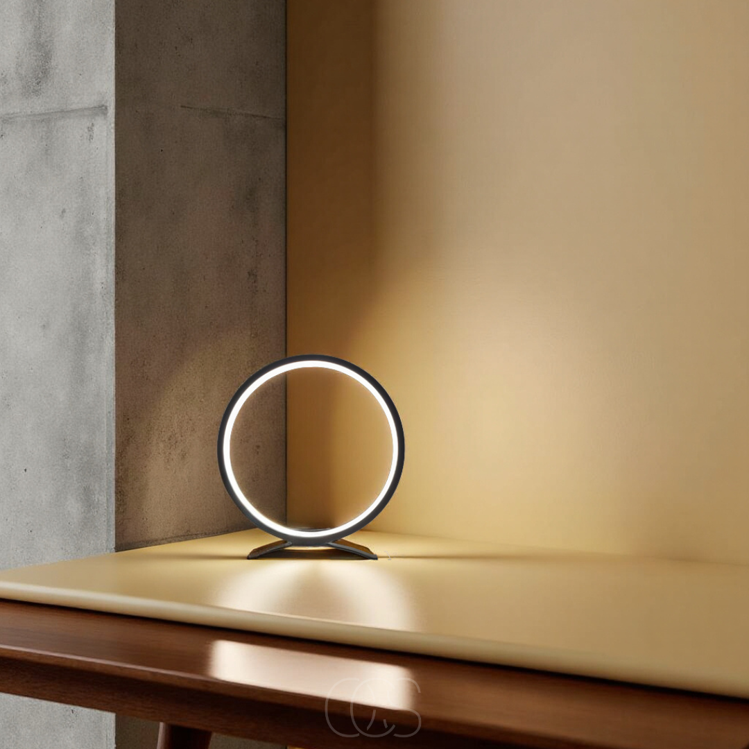 Bronp - LED Ring Bordlampe - Moderne Minimalistisk Design
