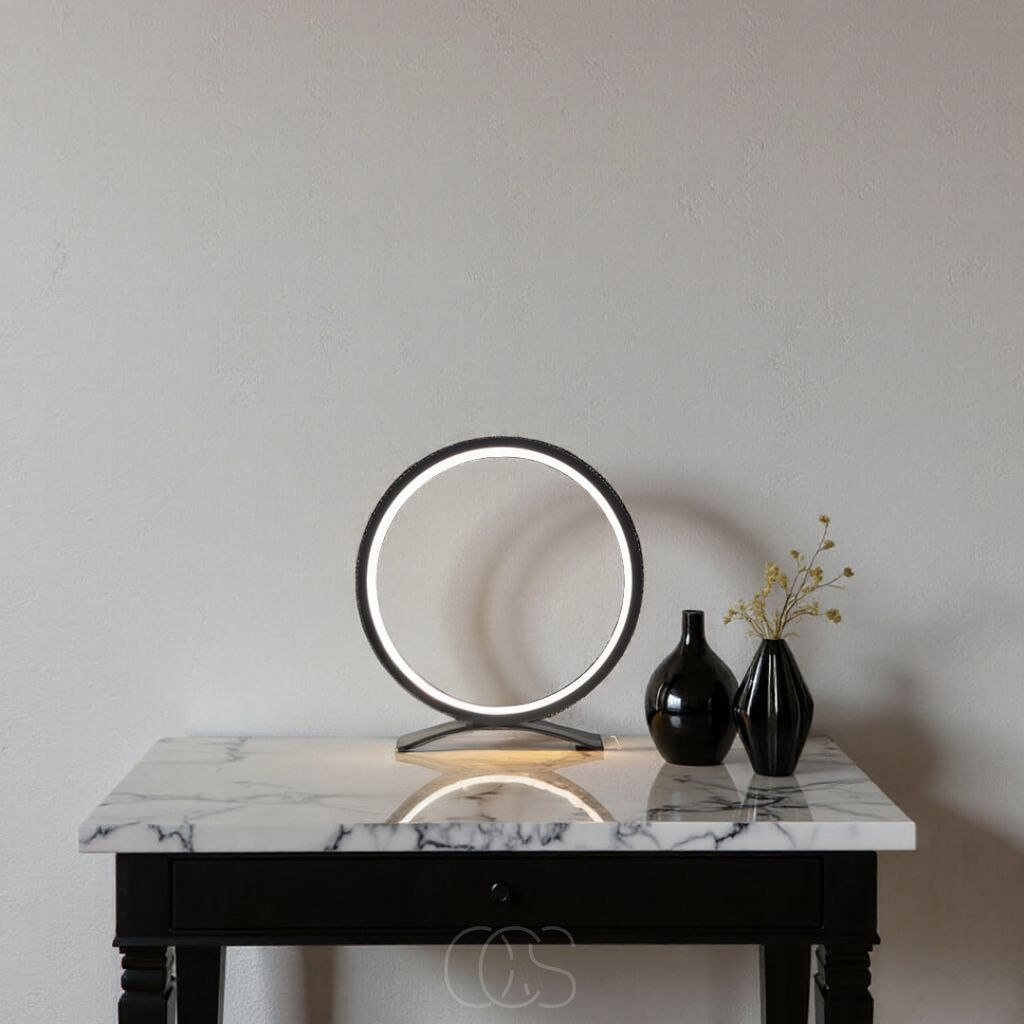Bronp - LED Ring Bordlampe - Moderne Minimalistisk Design