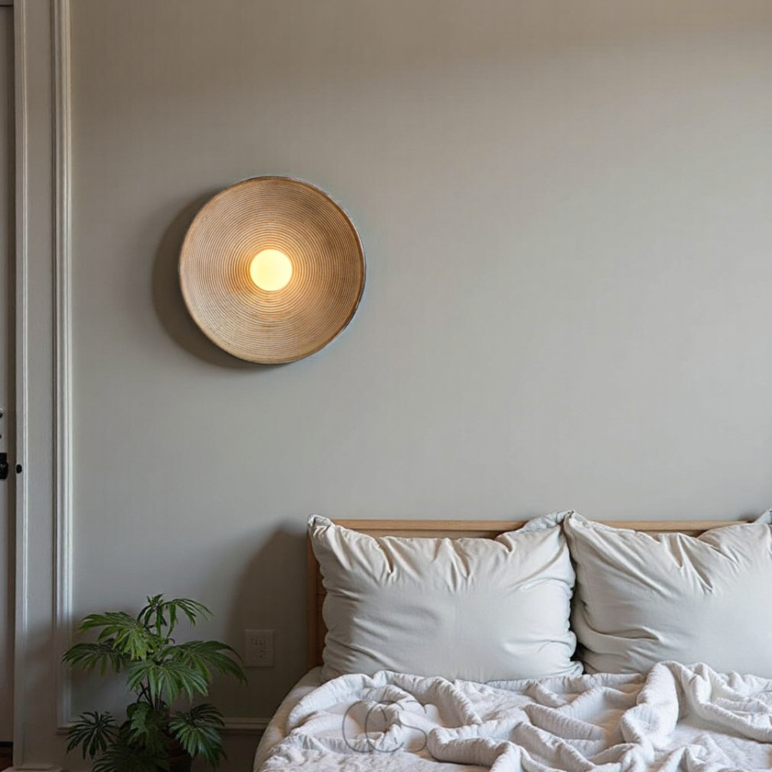 Bronp - Luksus LED Væglampe - i skålformet design