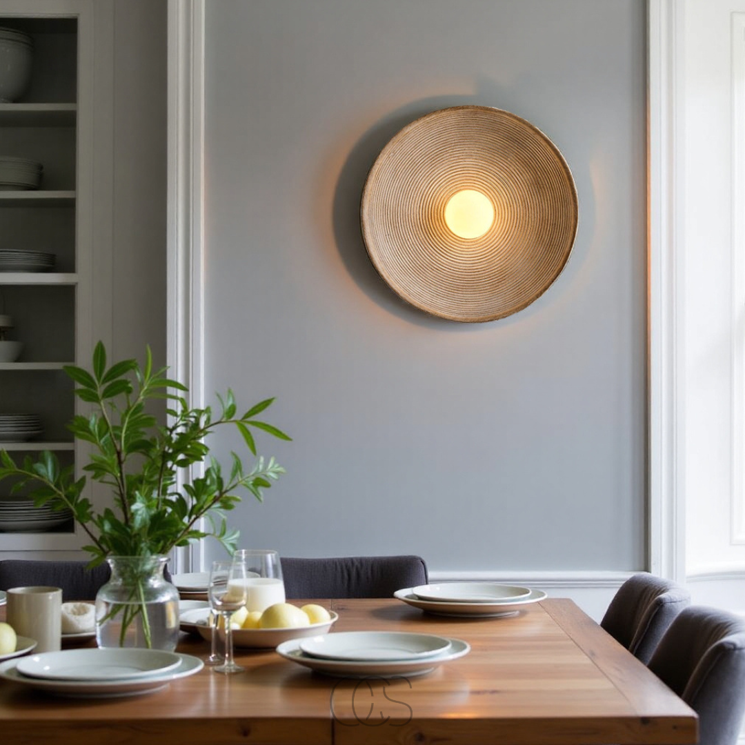 Bronp - Luksus LED Væglampe - i skålformet design