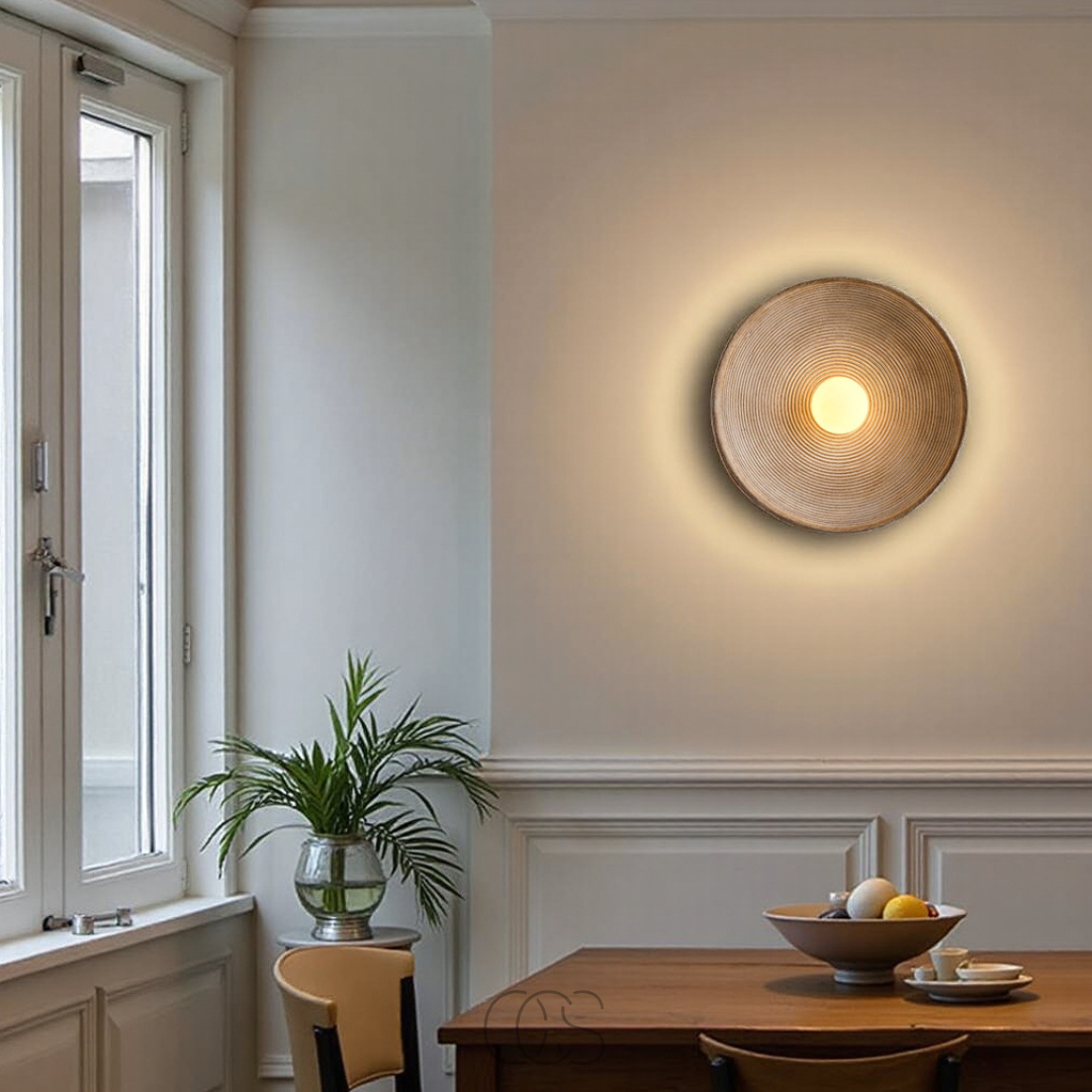 Bronp - Luksus LED Væglampe - i skålformet design