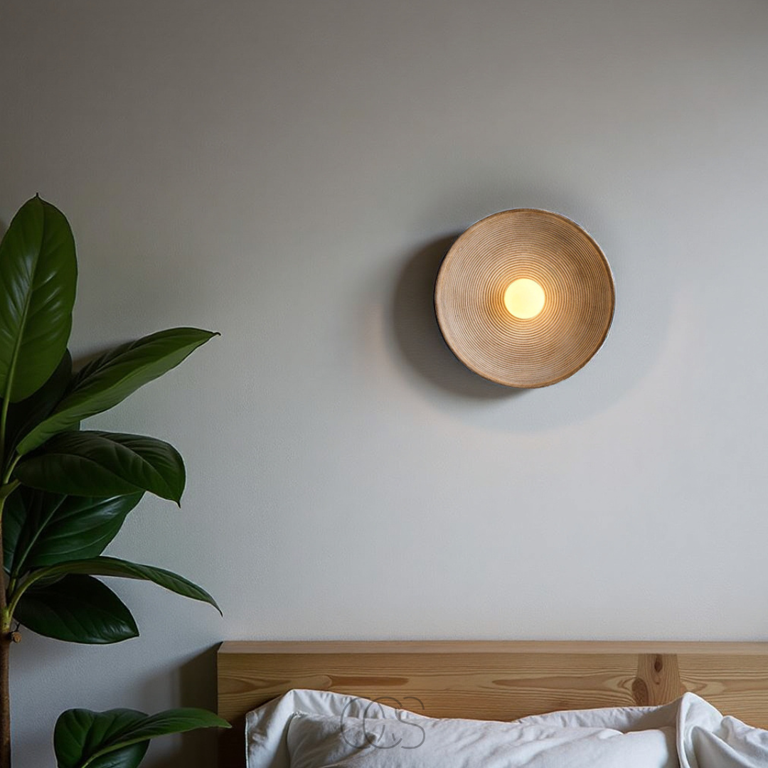 Bronp - Luksus LED Væglampe - i skålformet design