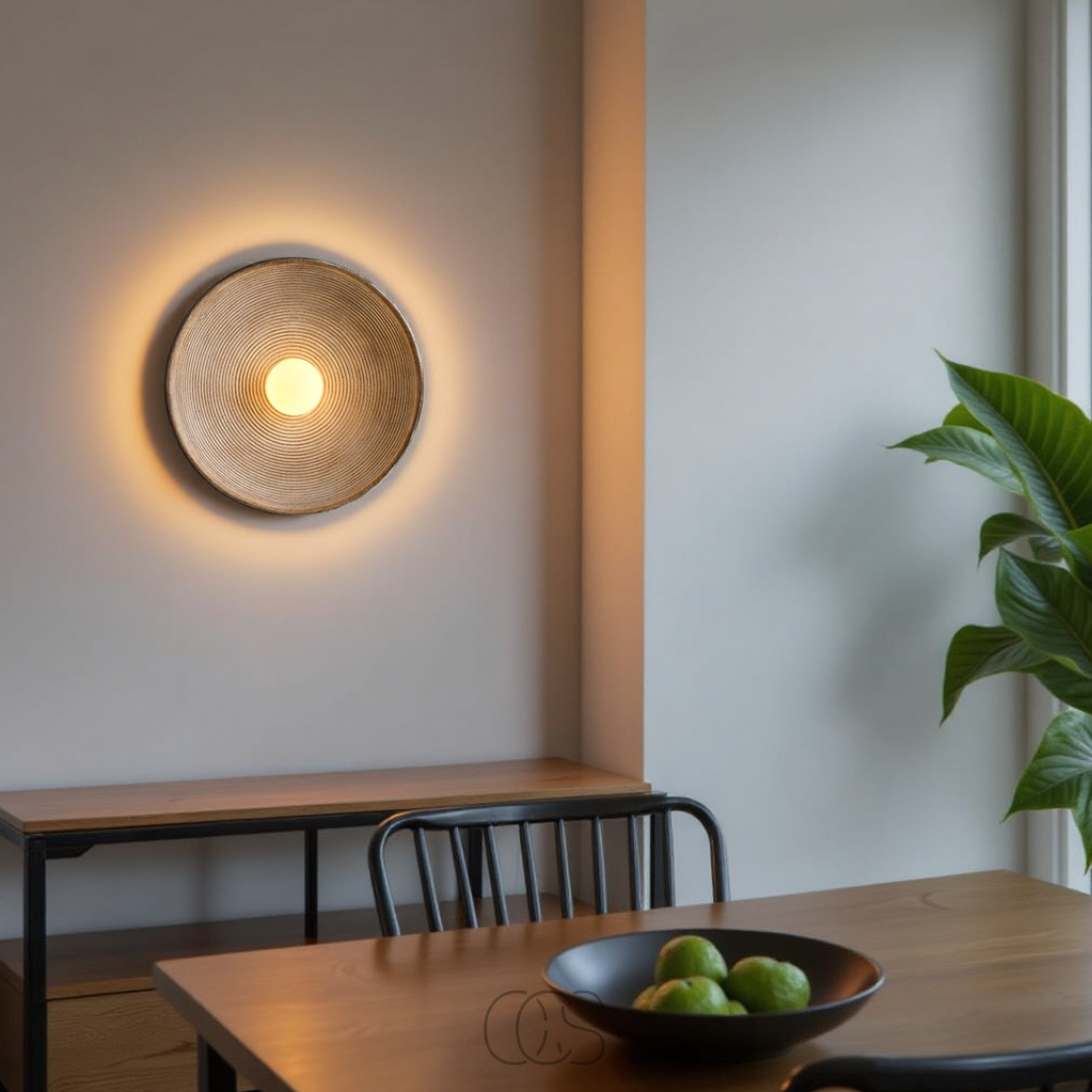 Bronp - Luksus LED Væglampe - i skålformet design
