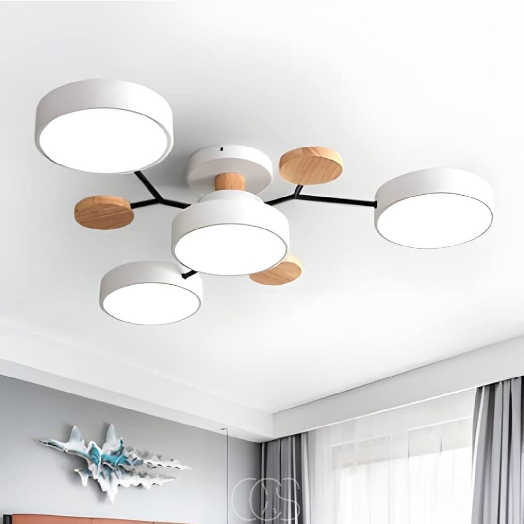 Bronp - Macaron Metal LED Loftlampe - Dæmpbar 3-Farve