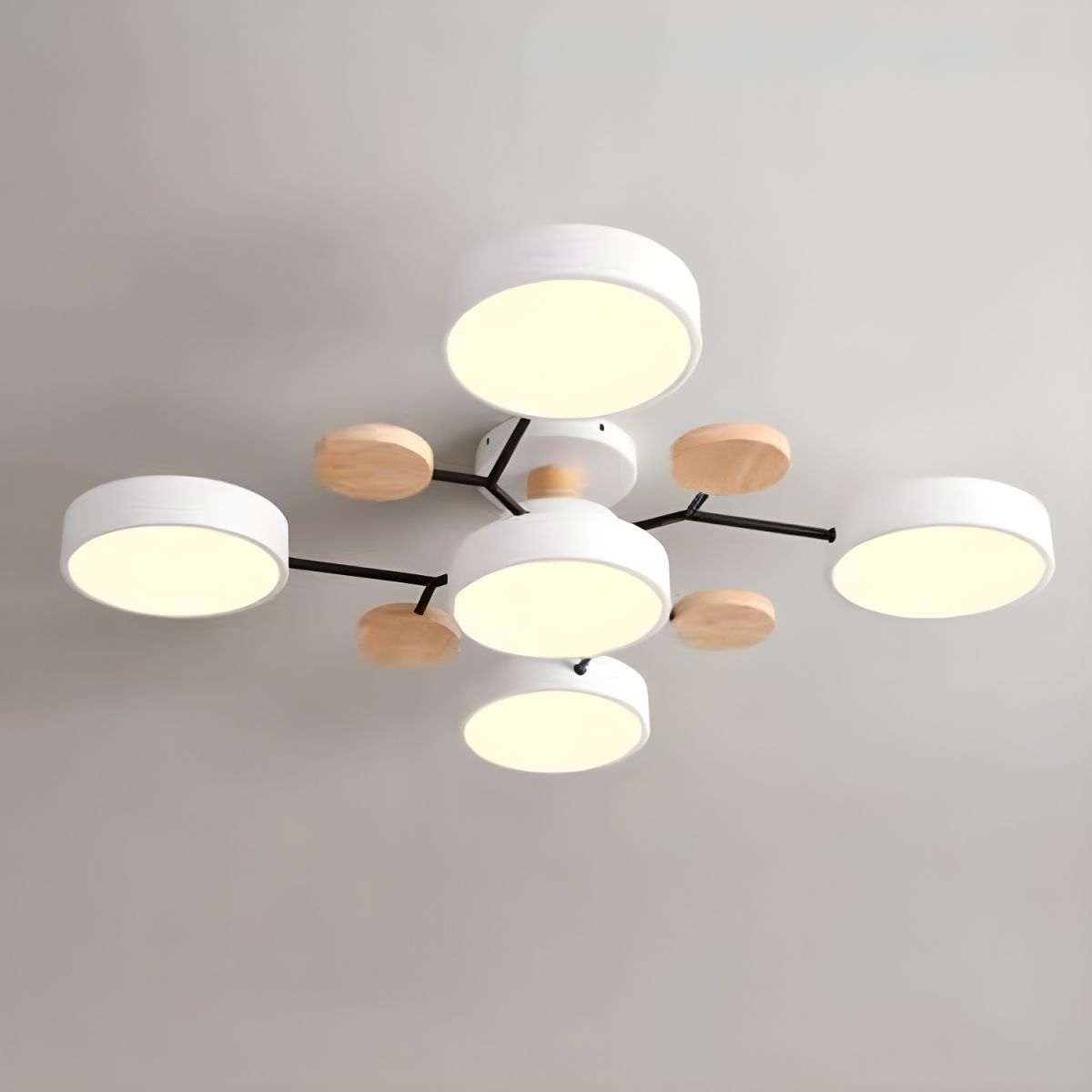 Bronp - Macaron Metal LED Loftlampe - Dæmpbar 3-Farve