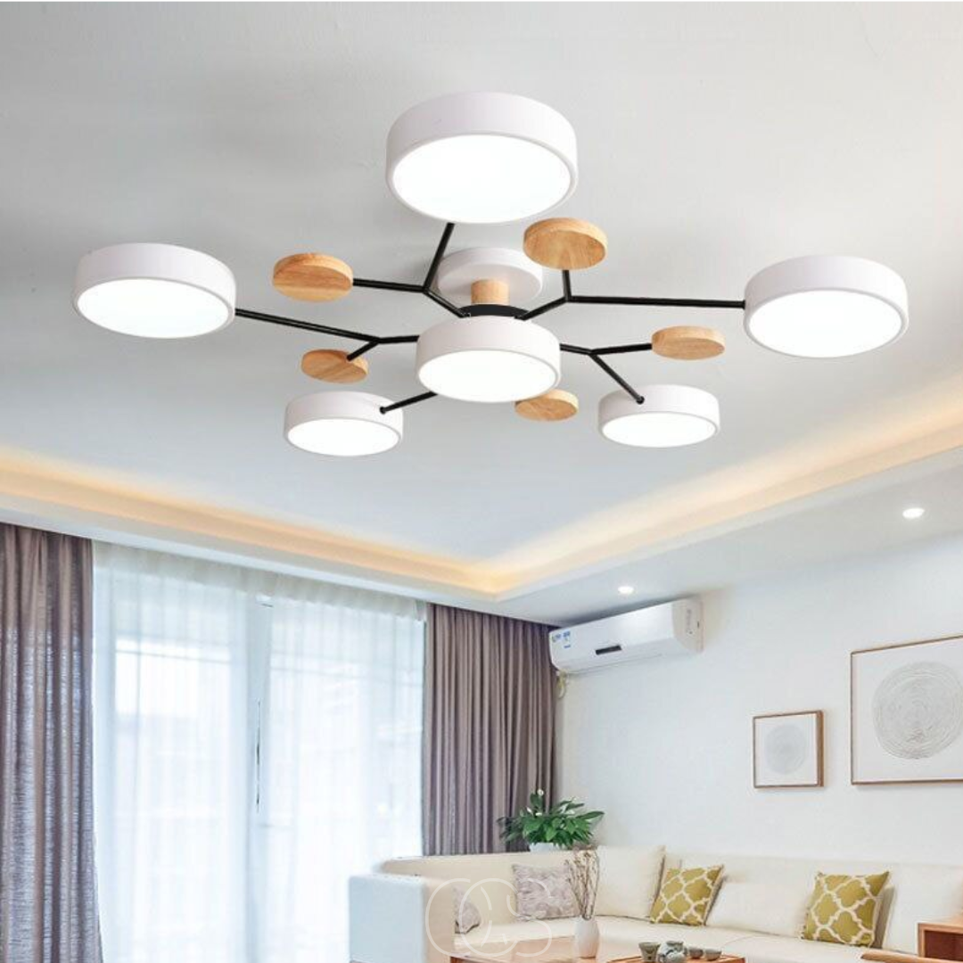 Bronp - Macaron Metal LED Loftlampe - Dæmpbar 3-Farve