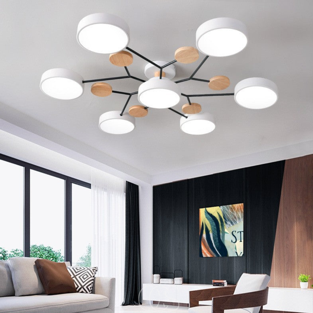 Bronp - Macaron Metal LED Loftlampe - Dæmpbar 3-Farve