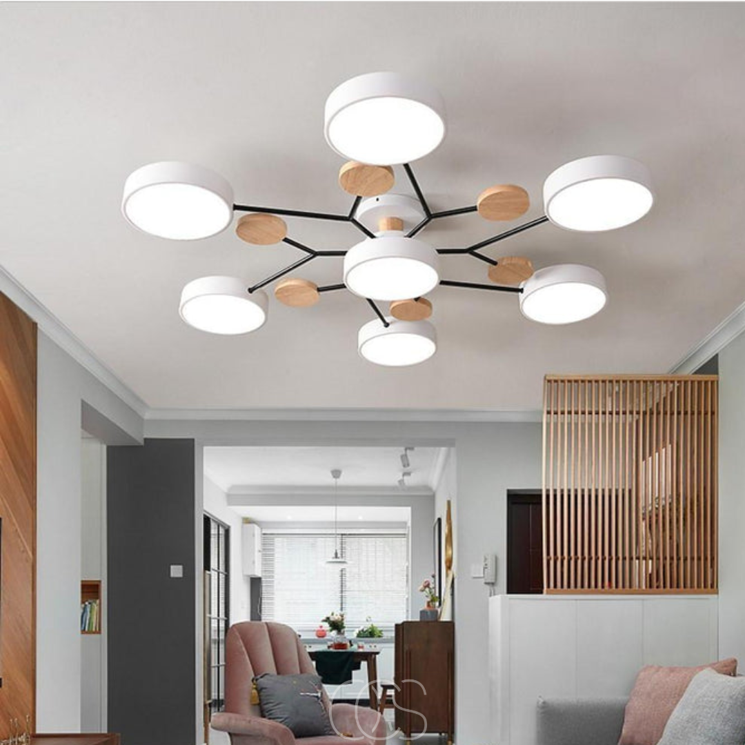 Bronp - Macaron Metal LED Loftlampe - Dæmpbar 3-Farve
