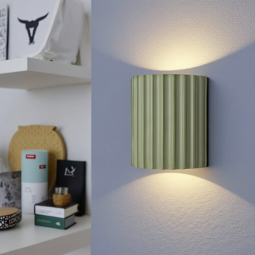 Bronp - Minimalistisk LED Væglampe - Ned- og Oplysning