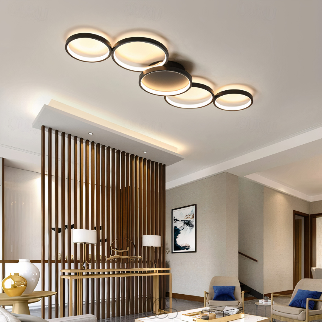 Bronp - Moderne Design Loftlampe - LED Ringe