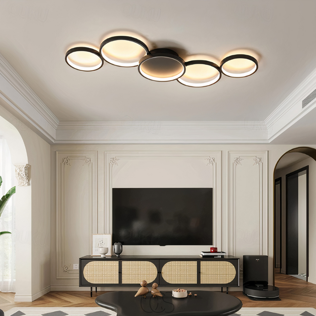 Bronp - Moderne Design Loftlampe - LED Ringe