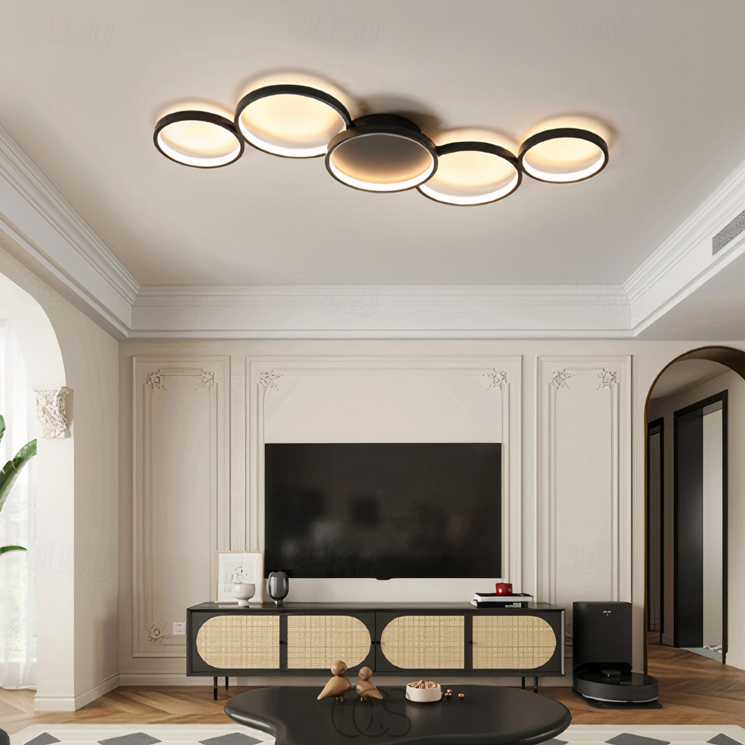 Bronp - Moderne Design Loftlampe - LED Ringe